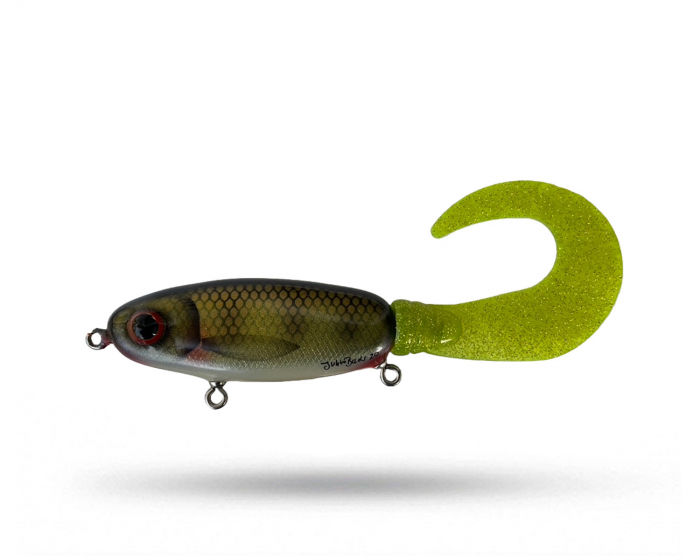 Juhlin Baits Hunchback Tail Junior - Perch i gruppen Fiskedrag / Tailbeten hos Örebro Fiske & Outdoor AB (Hunchback Jr-Perch)